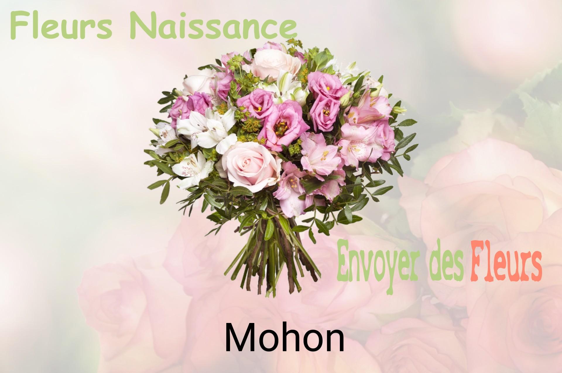Bouquet de fleurs de naissance livré à Mohon